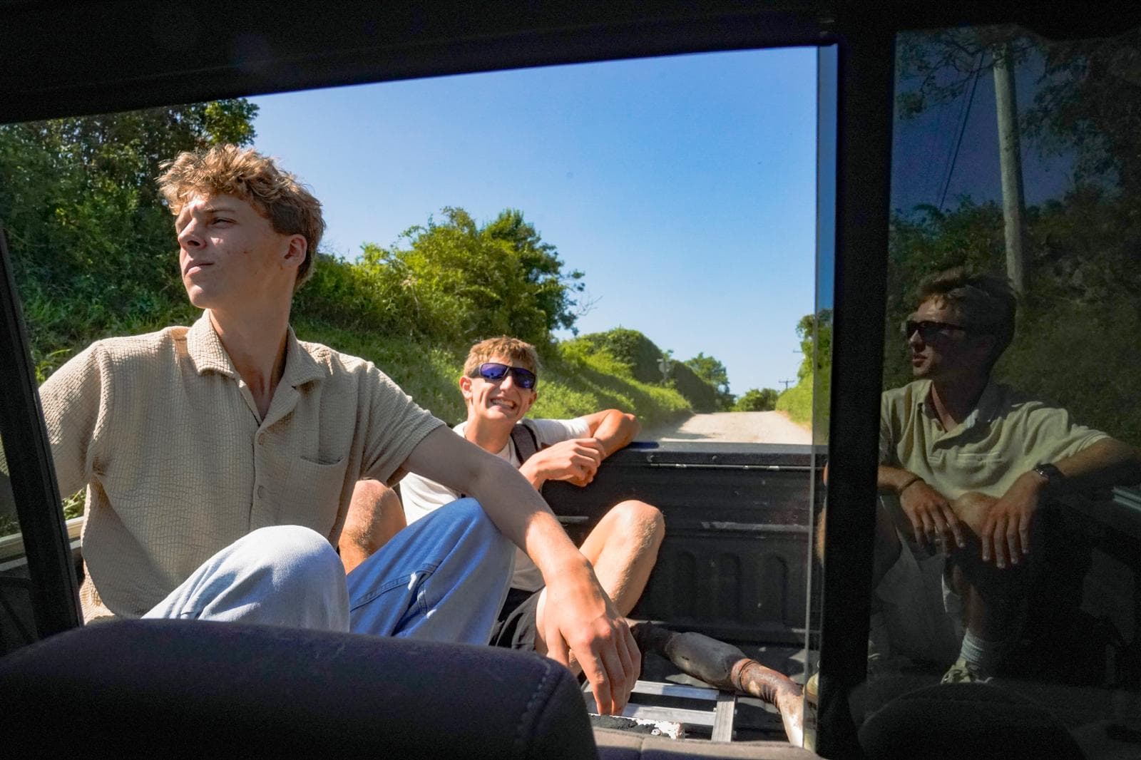 On the road between gigs